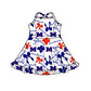 ( Moq 5 each style ) Baby Boy Girl Team Cheer Sibling Shirt M Bows Dress Set 8.14