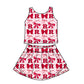 ( Moq 5 each style ) Baby Girl Toddler R Team Bows Sibling Dress Set 6.27
