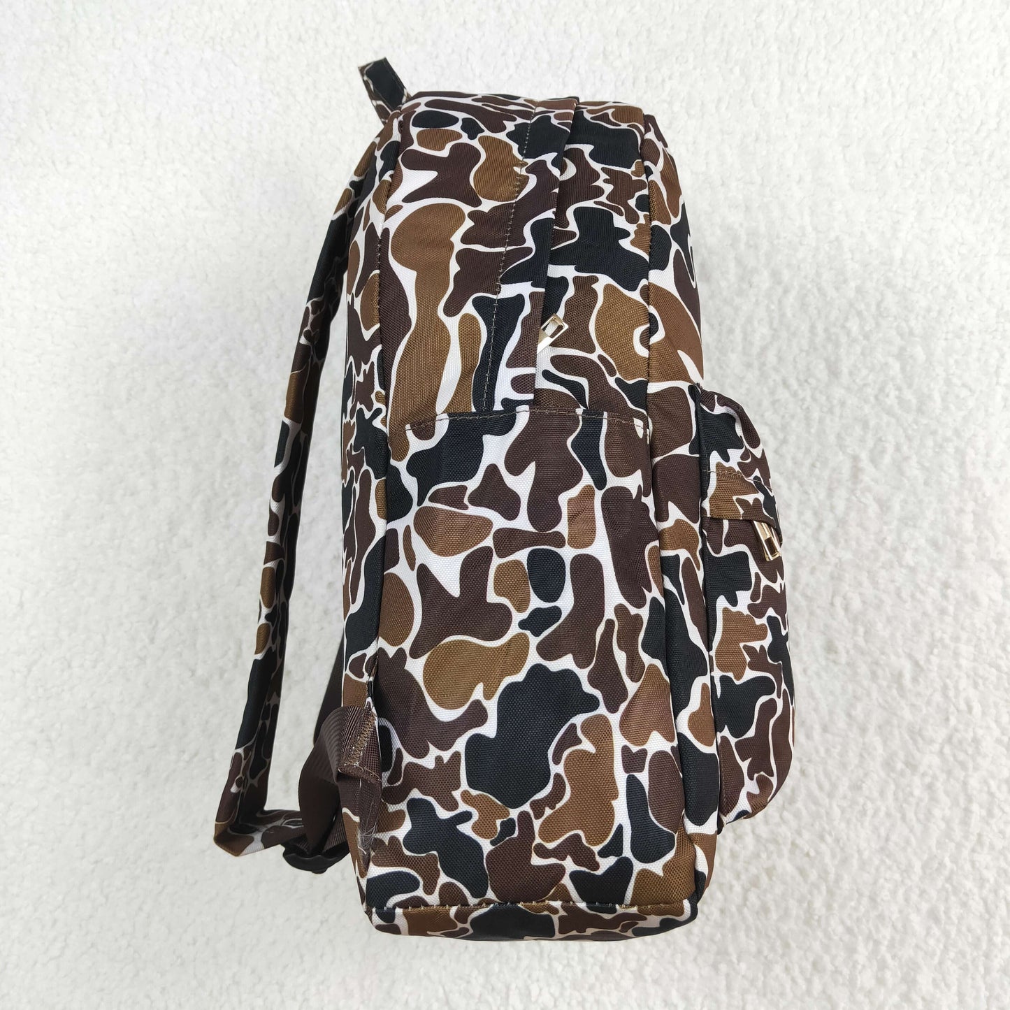 Baby Kids Dark Brown Camo Backpack Bags