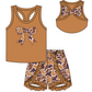 Baby Girl Toddler Camo Bows Sibling Matching Clothes Set ( Moq 5 Each Design )