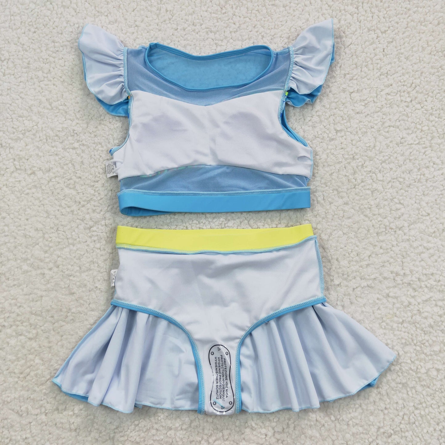 S0148 Baby Girl Princess Swimsuit Summer Bathing Suit Outfit