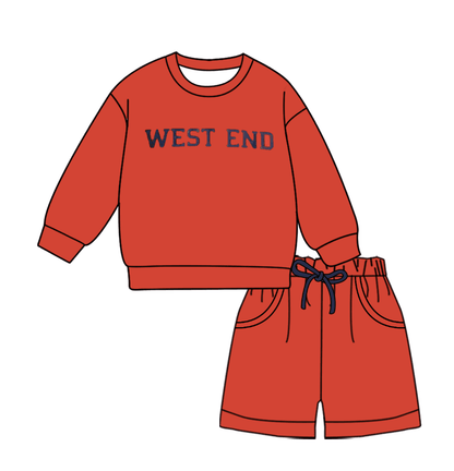 ( MOQ 5 ) Custom Design Baby Girls Long Sleeves Tops Shorts Sets (No.1-6)