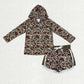 Sibling Baby Boys Girls Adult Women Southern Camo Print  Hunting Family Shirts Pants Sets RTS