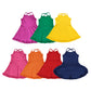 Baby Girl Sleeveless Yoga Active Wear Sibling Knee Length Dress RTS