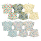 ( Moq 5 Each Style ) Sibling Baby Girls Kids Short Sleeves Floral Shirts Shorts Summer Sets