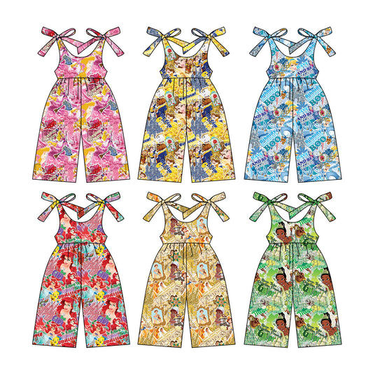 Baby Girl Straps Princess Sibling Jumpsuit ( Moq 5 Each Style ) 12.24