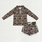 Sibling Baby Boys Girls Adult Women Southern Camo Print  Hunting Family Shirts Pants Sets RTS