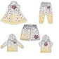 ( Moq 5 each style ) Baby Boy Girl Team Sibling Dress Shirt Shorts Pants 5.29