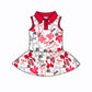 ( Moq 5 each style ) Baby Girl Team Elephant Bows Sibling Dress Set 5.14