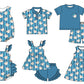 Baby Boy Girl Hearts Baseball Sibling Matching Dress Romper Clothes Set ( Moq 5 Each style )