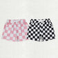 Baby Girl Toddler Checked Shorts Sibling Summer Bottoms Clothes RTS