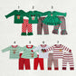 Sibling Baby Boys Girls Embroidery Deer Tops Pants Christmas Clothes Sets  RTS