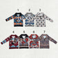 Sibling Baby Boys Long Sleeves Aztec Western Zipper Pullover Shirts Tops RTS