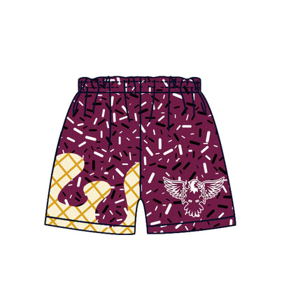 ( Moq 5 each style ) Baby Boy Girl Summer Team Sibling Drip Bows Shorts Shirt Dress Set 7.17