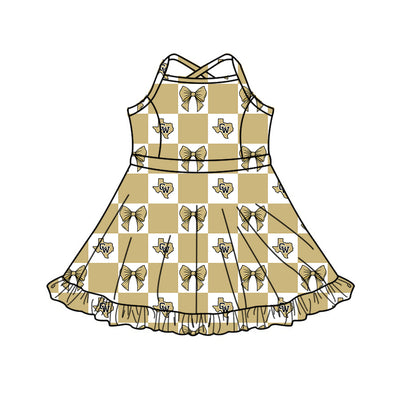 ( Moq 5 Each Style ) Baby Boys Girls Toddler Bows Team Sibling Shorts Dress Shirt Set Summer Clothes
