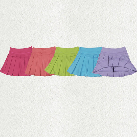 Baby Girl Toddler Colorful Shorts Skirts Skorts Sibling Yoga Active Bottoms RTS