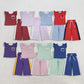 Sibling Baby Girl Kids Short Sleeves Pockets Shirts Dots Pants Sets Clothes RTS