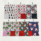 Sibling Baby Boys Girls Kids Dogs Tree Santa Pattern Christmas Blankets RTS