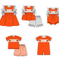 ( Moq 5 ) Baby Girls Kids Short Sleeves Team Bubble Summer Romper