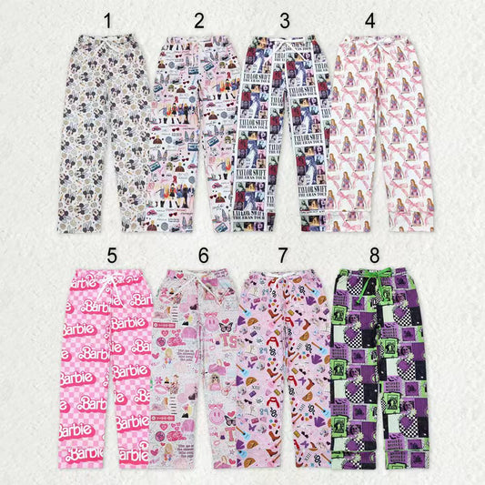 Sibling Adult Women Singer Doll Cartoon Pajamas Pants Bottoms Clothes