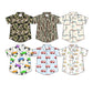 ( Moq 5 Each Style ) Sibling Baby Boys Kids Short Sleeves Buttons Shirts Tops