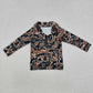 7-12 Sibling Boys Kids Long Sleeves Camo Pockets Zipper Shirt Pullover Tops Clothes RTS