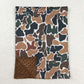 Baby Boy Dark Brown Camo Blanket