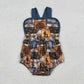 Baby Boys Infant Sleeveless Hunting Deer Camo Bubble Romper RTS