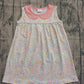 Baby Girls Kids Sleeveless Floral Knee Length Dress RTS
