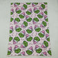 Baby Girl Toddler Green Face Christmas Pink Blanket RTS