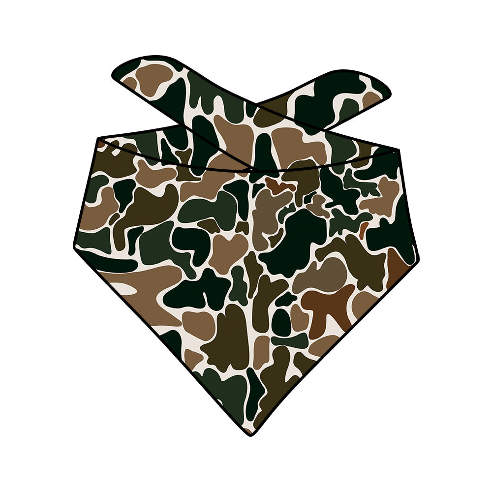 Customizable Dog Camo Collar Bandage Scarf