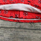 ( Moq 5  ) Baby Girl Sleeveless Cheer Shirt Shorts Skirt Skort Red Set