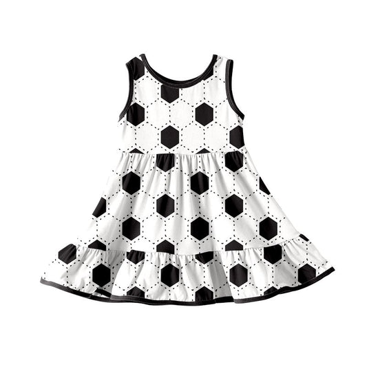 Moq 3 Pre-order GSD0678 Baby Girl Soccer Dress