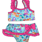 ( Moq 5 Each Style ) Sibling Baby Girls Kids Summer Tops Ruffle Shorts Bows Sets Swimsuits