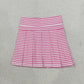 Baby Girls Kids Pink Stripes Skirt Shorts Bottoms Yoga Active Clothes RTS