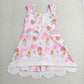 Baby Girl Kids Sleeveless Princess Yoga Active Knee Length Dress RTS