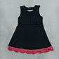 Baby Girls Kids Sleeveless Plaid Bows Shorts Scallop Dress Yoga Active Black Clothes RTS