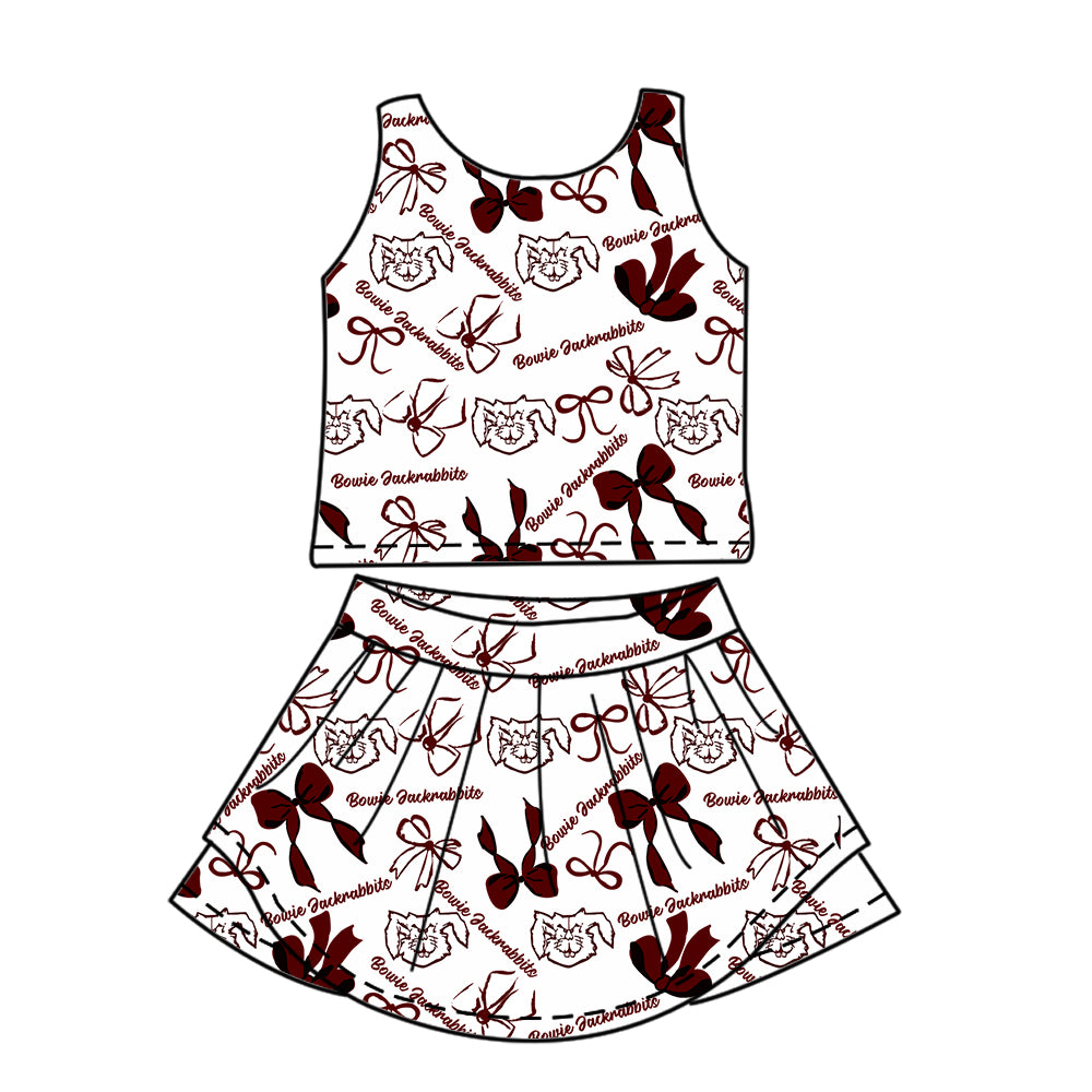 ( Moq 5 each style ) Baby Girl Toddler Team Bows Sibling Dress Set