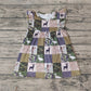 Promotion Baby Girl Hunting Duck Deer Camo Dress