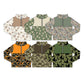 ( Moq 5 Each Style ) Sibling Baby Boys Kids Ducks Deer Camo Zipper Shirts Hunting Clothes