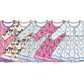 ( Moq 5 Each Style ) Sibling Baby Girls Kids Long Sleeves Flower Bows Dresses Clothes