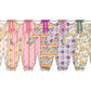 ( Moq 5 Each Style ) Sibling Baby Girls Infant Long Sleeves Flower Bows Rompers Clothes