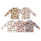 ( Moq 5 Each Style ) Sibling Baby Girls Kids Long Sleeves Zipper Shirts Halloween Bows Pullovers Tops Clothes