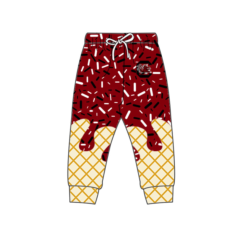 ( Moq 5 each style ) Baby Boy Girl Team Sibling Pants Set 8.7