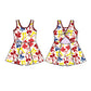 ( Moq 5 each style ) Baby Girl Team Bows Sibling Dress Set 5.17