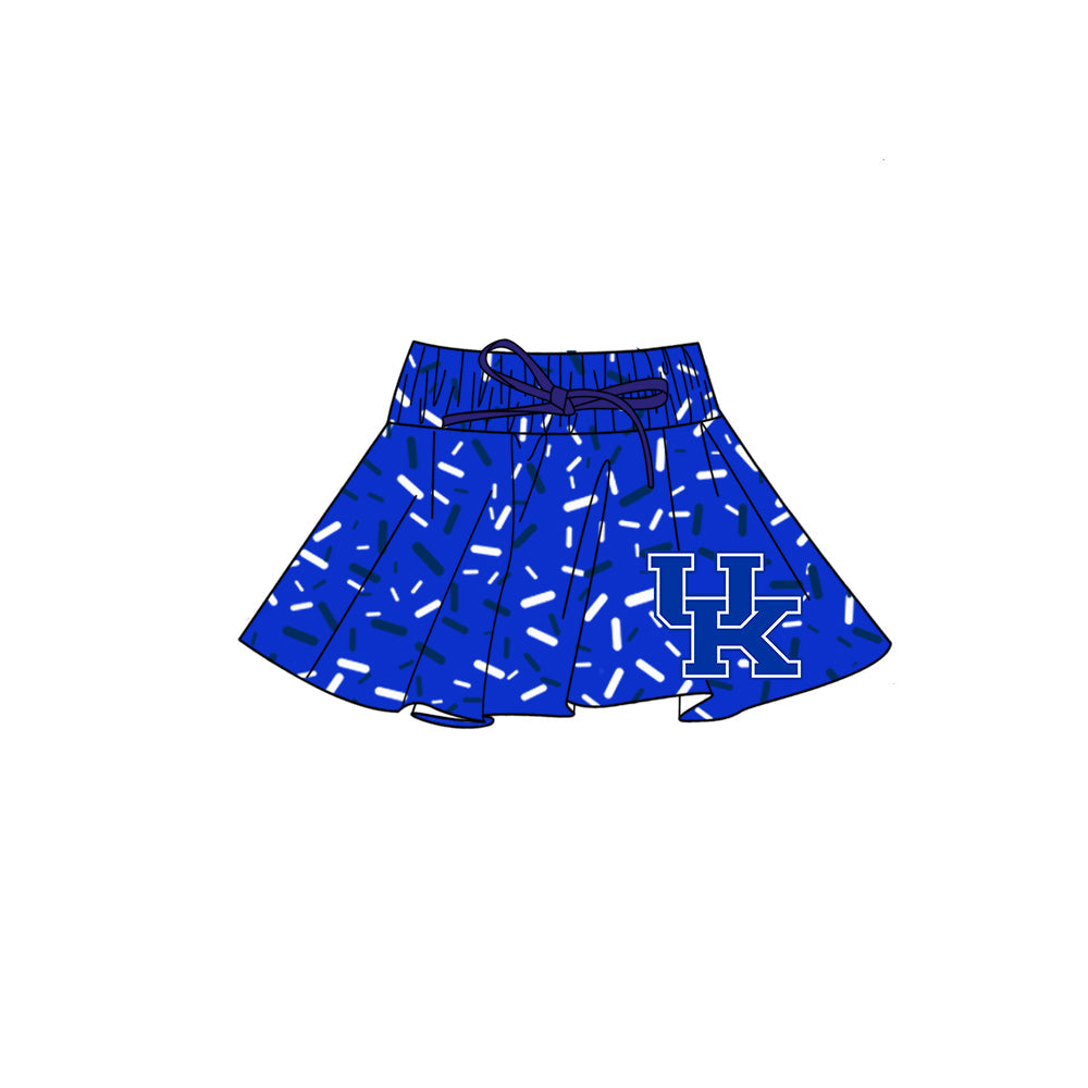 ( Moq 5 each style ) Baby Boy Girl Team UK Blue Sibling Dress Shorts Skirt 5.8