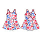 ( Moq 5 each style ) Baby Girl Team Bows Sibling Dress Set 5.16