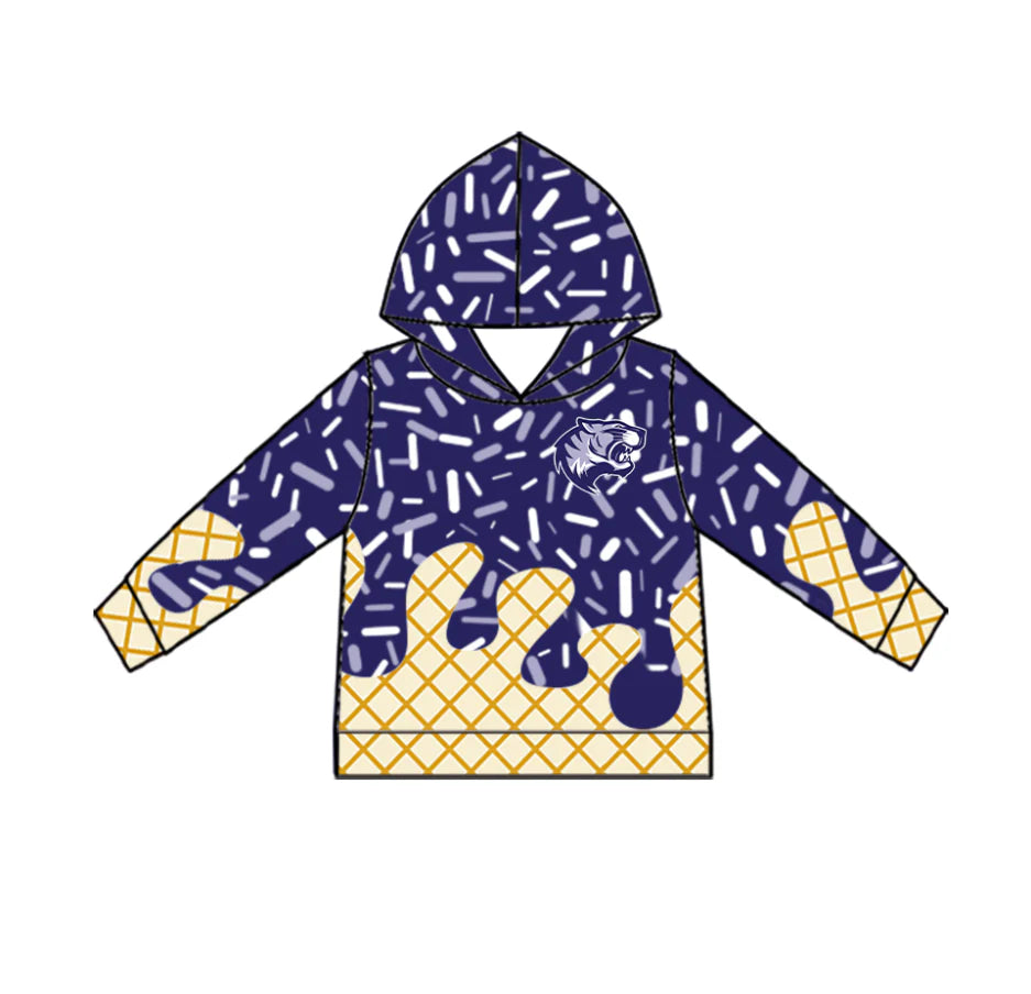 ( Moq 5 each style ) Baby Boy Team Sibling Tiger Drip Shorts Shirt 7.23