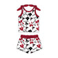 ( Moq 5 each style ) Baby Girl Toddler Bird Team Bows Sibling Romper Dress Set 7.12