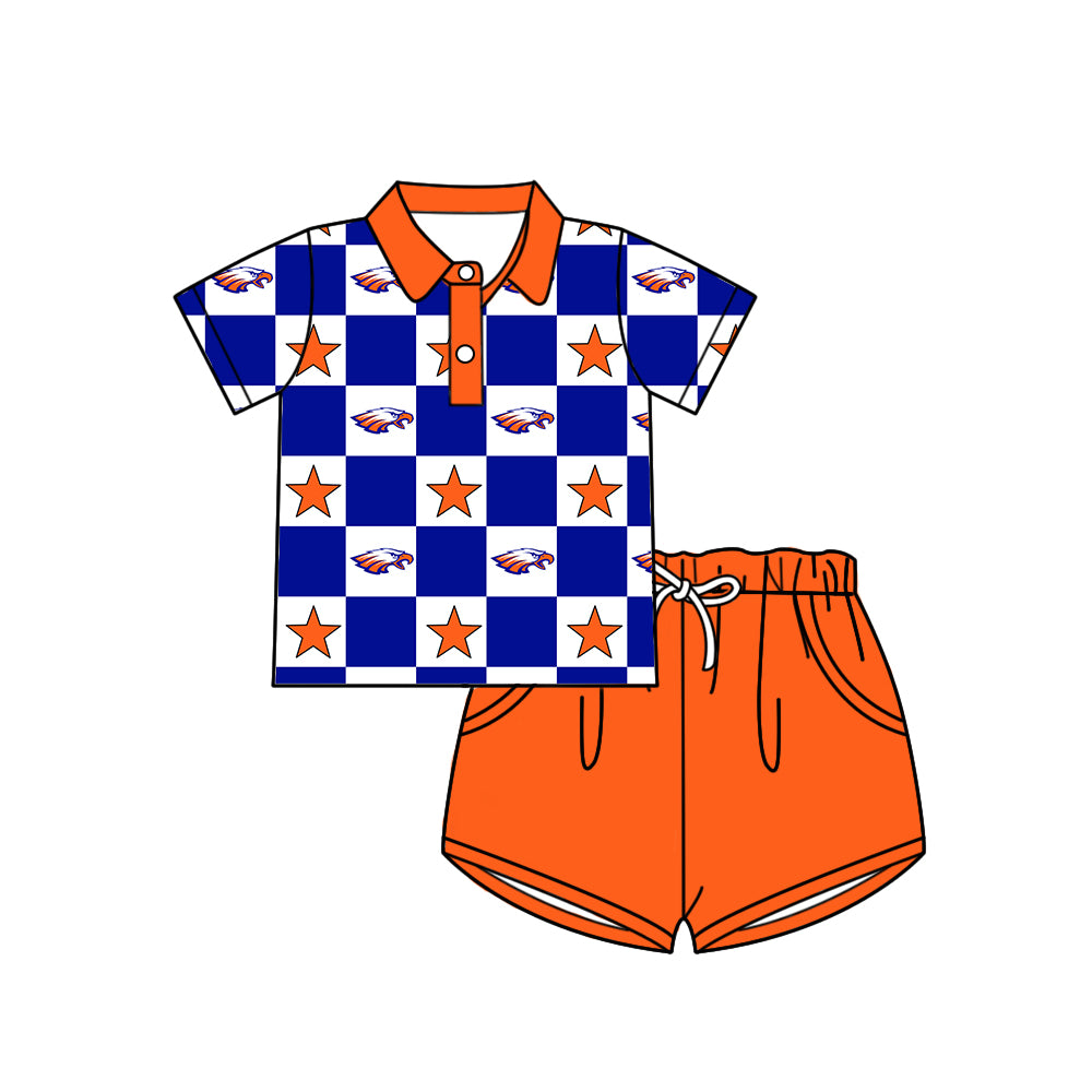 ( Moq 5 Each Style ) Baby Boys Girls Toddler Bows Team Sibling Plaid Shorts Dress Sets Clothing